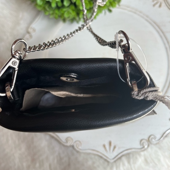 A new day black faux leather crossbody new - Picture 6 of 8